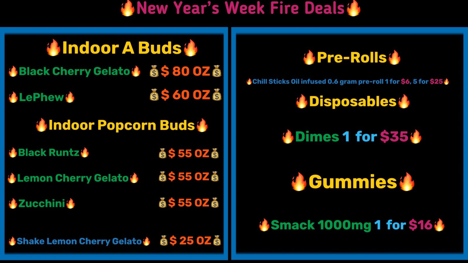 CaliYield 🔥🔥🔥 New Year’s Week Fire Deals🔥🔥🔥