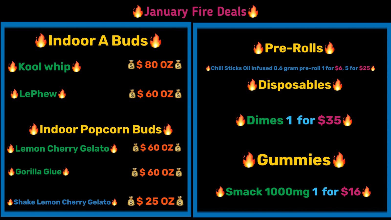 CaliYield 🔥🔥🔥 New Year’s Week Fire Deals🔥🔥🔥