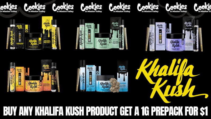 Cookies Mission Valley KHALIFA KUSH @ COOKIES MISSION VALLEY