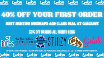 Cookies Mission Valley 40% OFF FTP & MONTH LONG 30% OFF at COOKIES