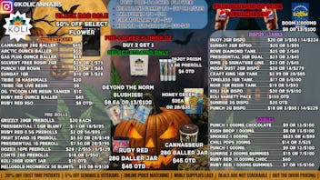 Koli Cannabis - Miami - Drive Thru SPOOK-TACULAR DEALS!
