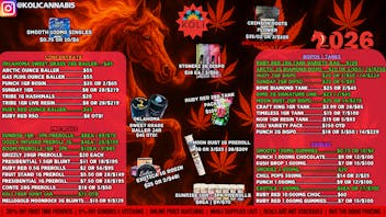Koli Cannabis - Miami - Drive Thru GALLOP INTO RED HOT SAVINGS!