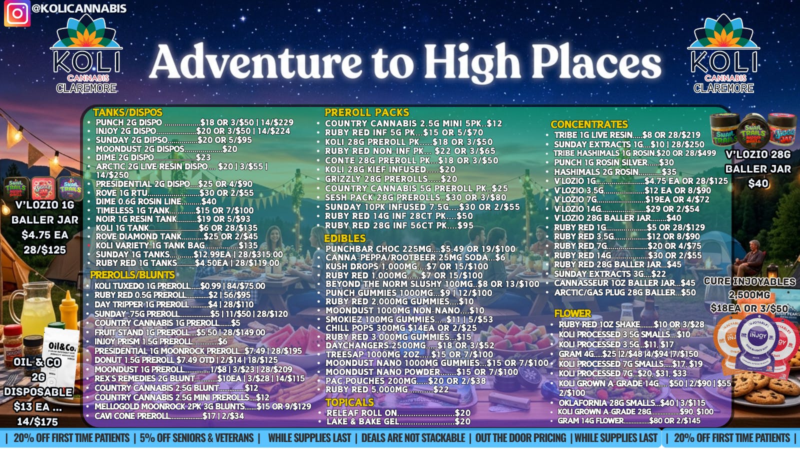 Koli Cannabis - West HIGH ADVENTURES!
