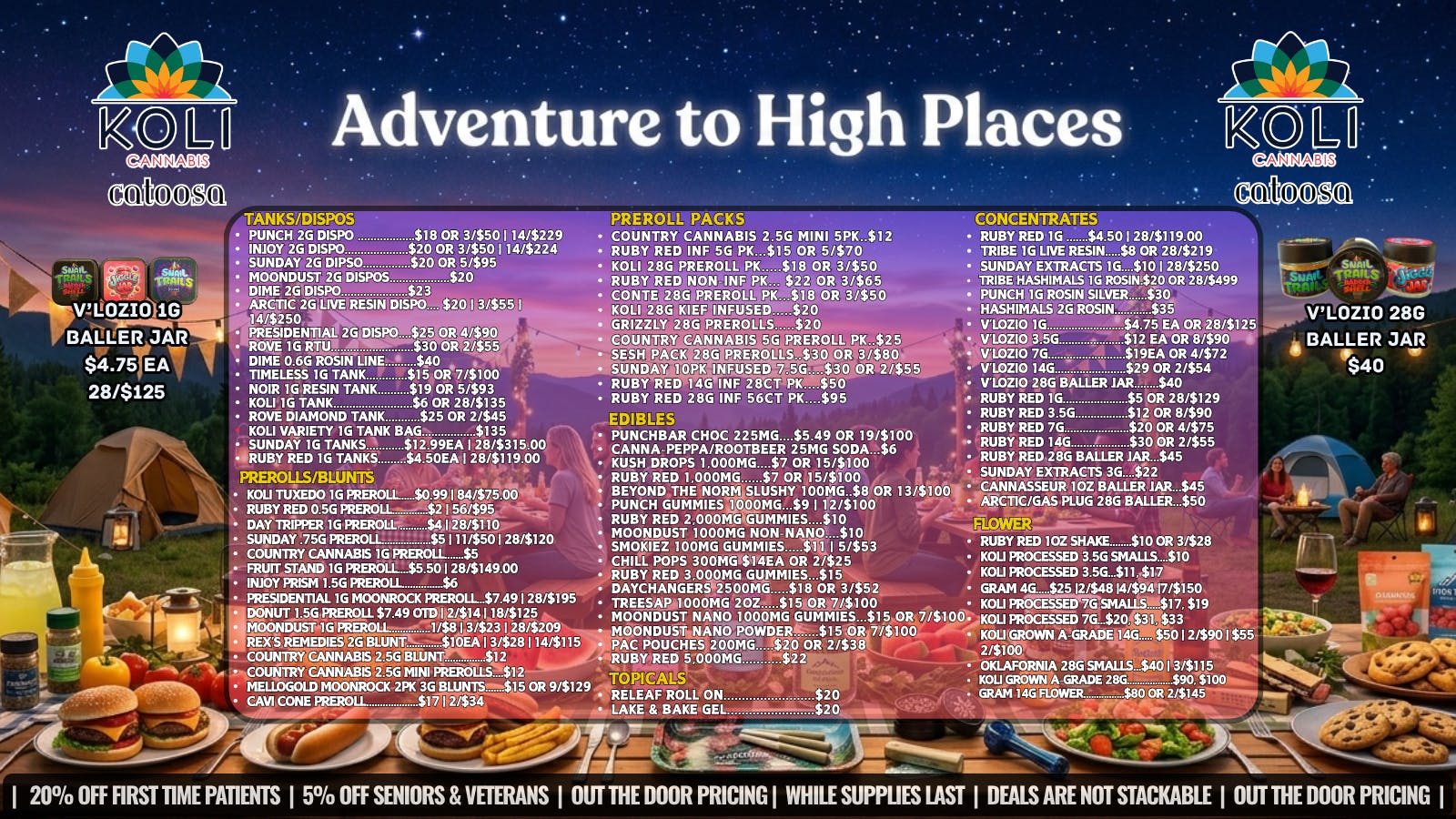 Koli Cannabis -Catoosa HIGH ADVENTURES!
