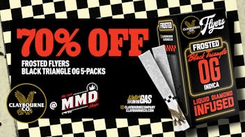 MMD - Hollywood 70% OFF Claybourne Frosted Flyers 5PK BTOG