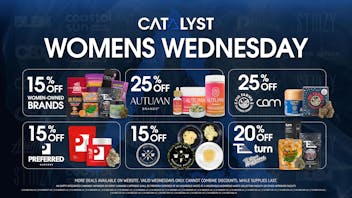 Catalyst Cannabis Dispensary Bellflower Women's Wednesday