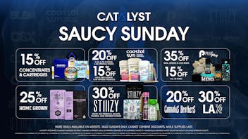 Catalyst Cannabis Dispensary Lancaster Saucy Sunday Deals