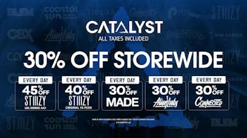Catalyst Cannabis Dispensary Palm Desert 30% Off Storewide