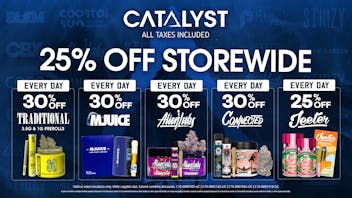 Catalyst Cannabis Dispensary San Diego (NOW OPEN) 25% Off Storewide
