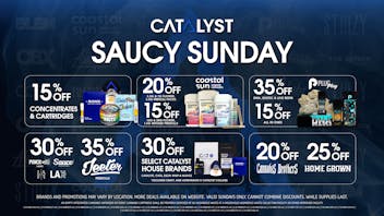 Catalyst Cannabis Dispensary El Monte Saucy Sunday Deals