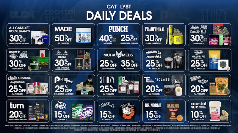 Catalyst Cannabis Dispensary Santa Ana - OC3 Up To 40% Off Daily Deals