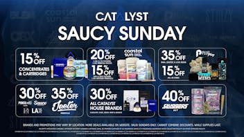 Catalyst Cannabis Dispensary El Monte Saucy Sunday Deals