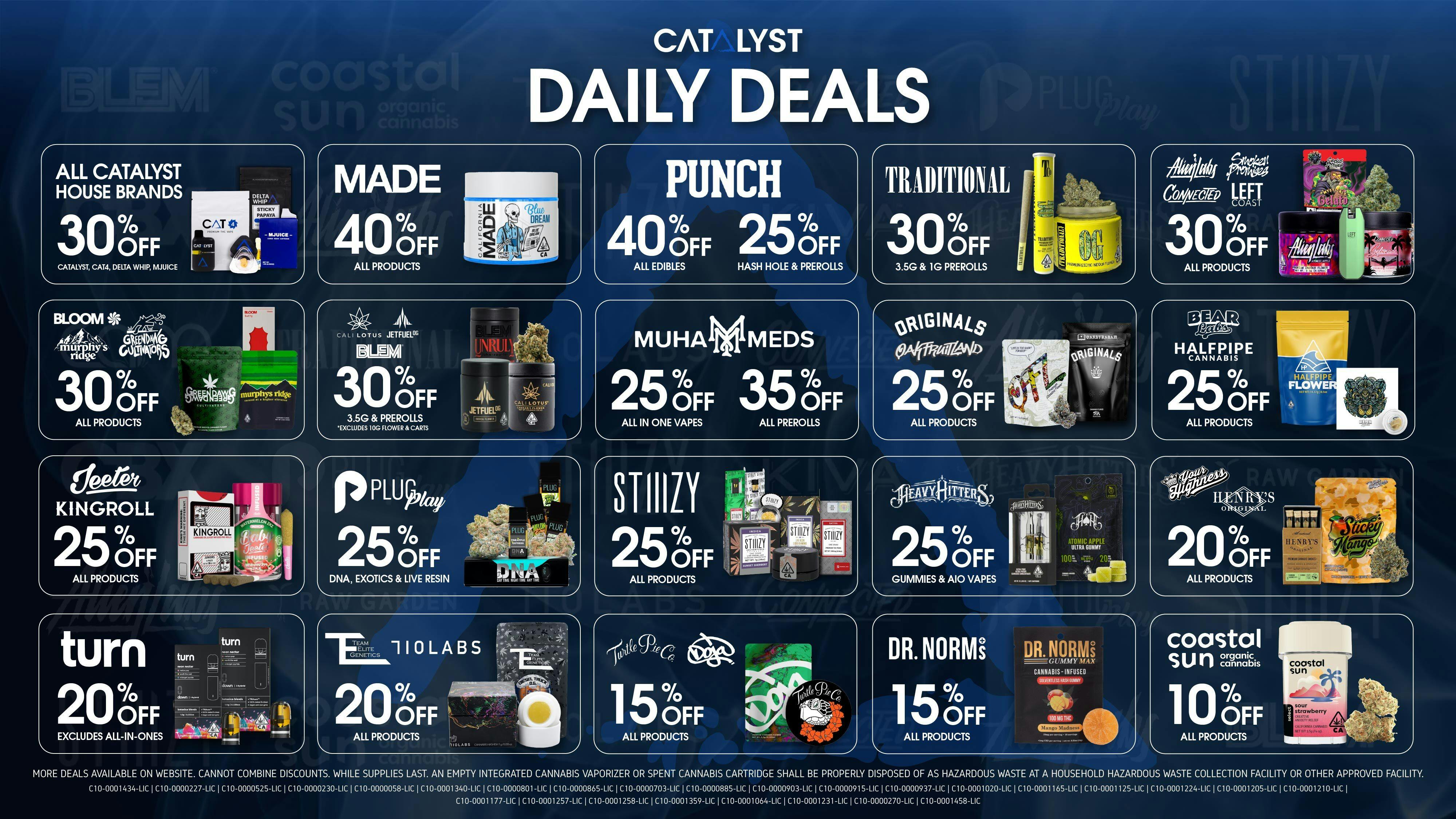 Catalyst Cannabis Dispensary Lynwood Up To 40% Off Daily Deals