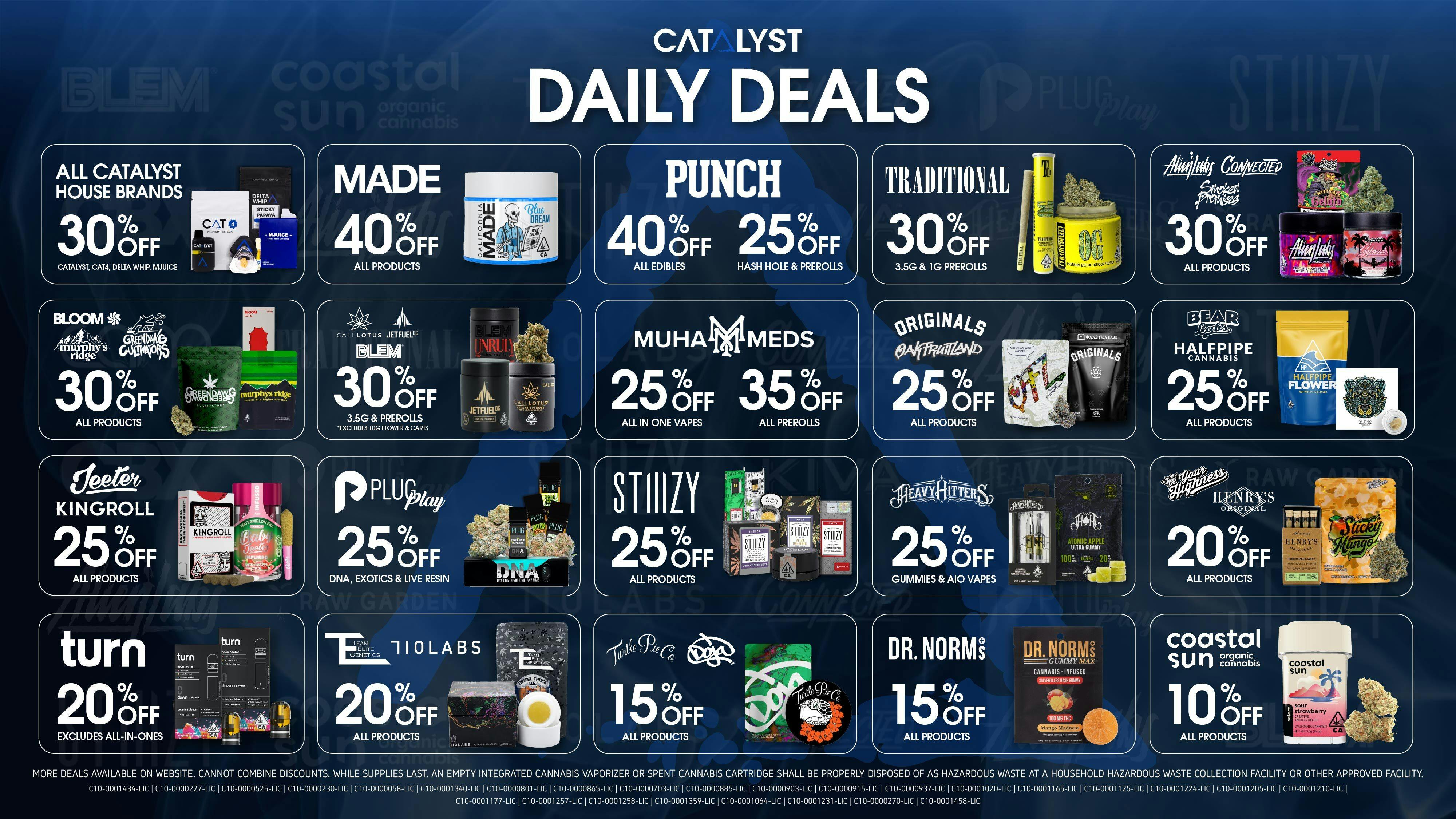 Catalyst Cannabis Dispensary Pomona Up To 40% Off Daily Deals