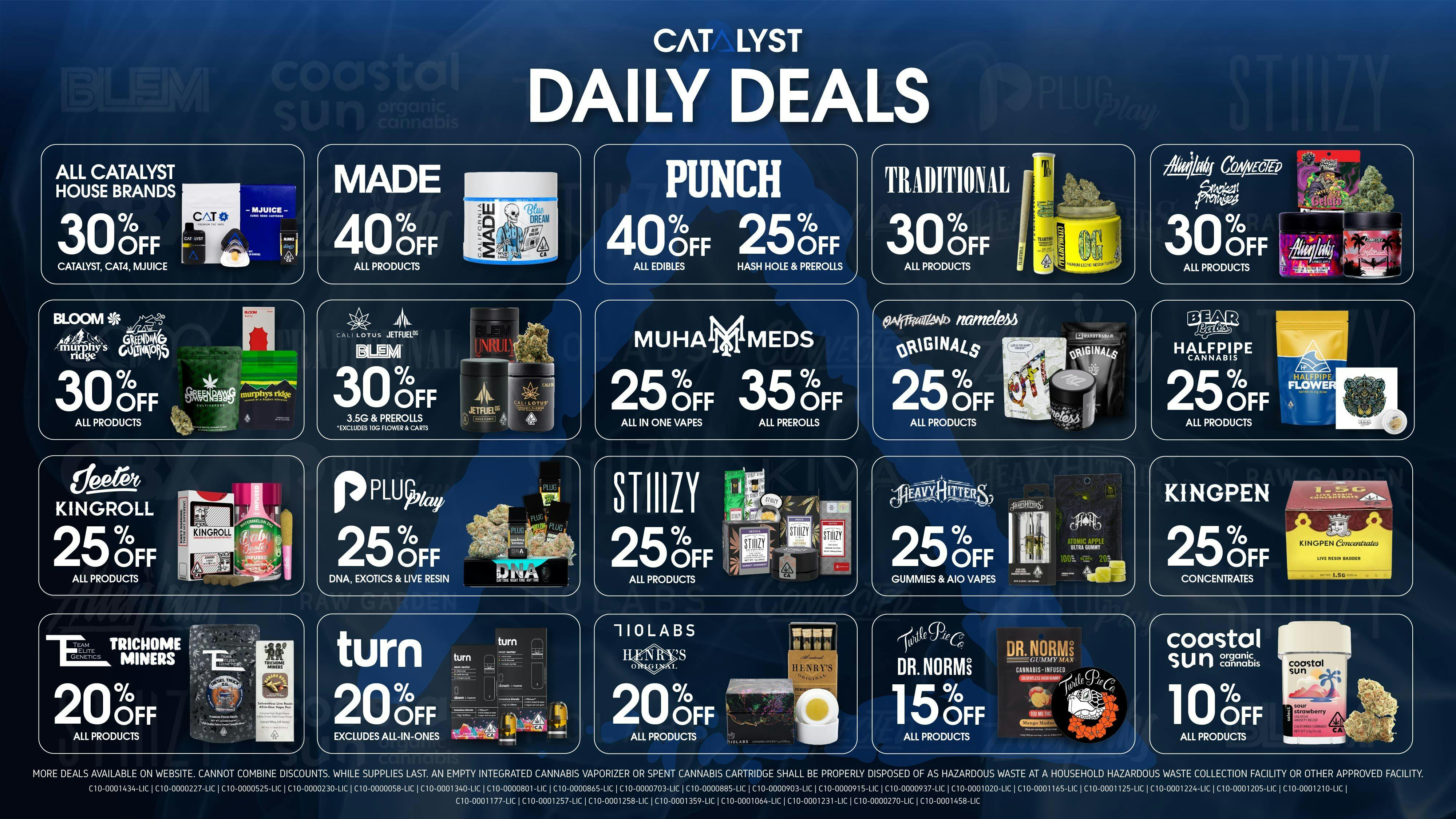 Catalyst Cannabis Dispensary Hawthorne Up To 40% Off Daily Deals