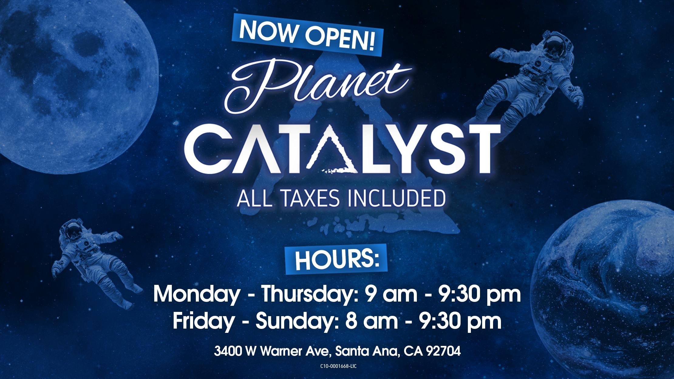 Planet Catalyst Cannabis Dispensary Orange County - NOW OPEN New Location | Planet Catalyst
