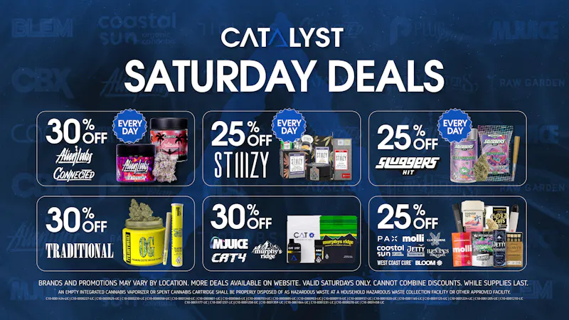 Catalyst Cannabis Dispensary Lynwood Saturday Deals