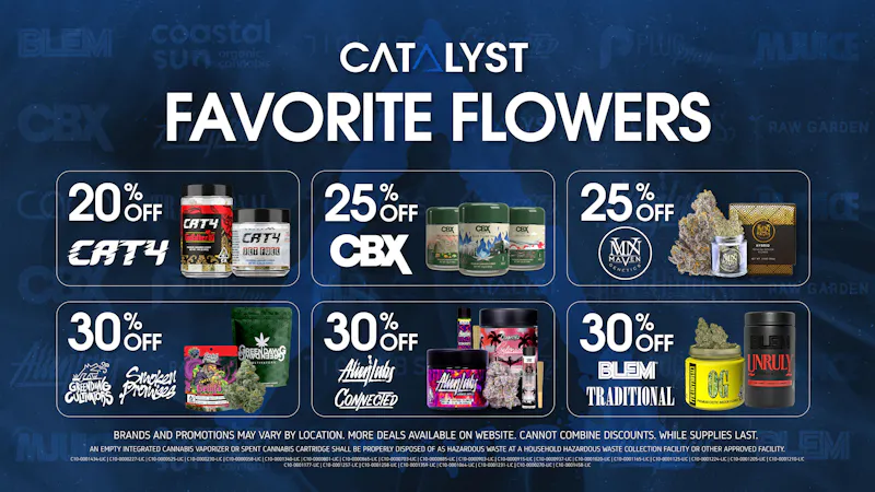 Catalyst Cannabis Dispensary Oxnard Favorite Flowers