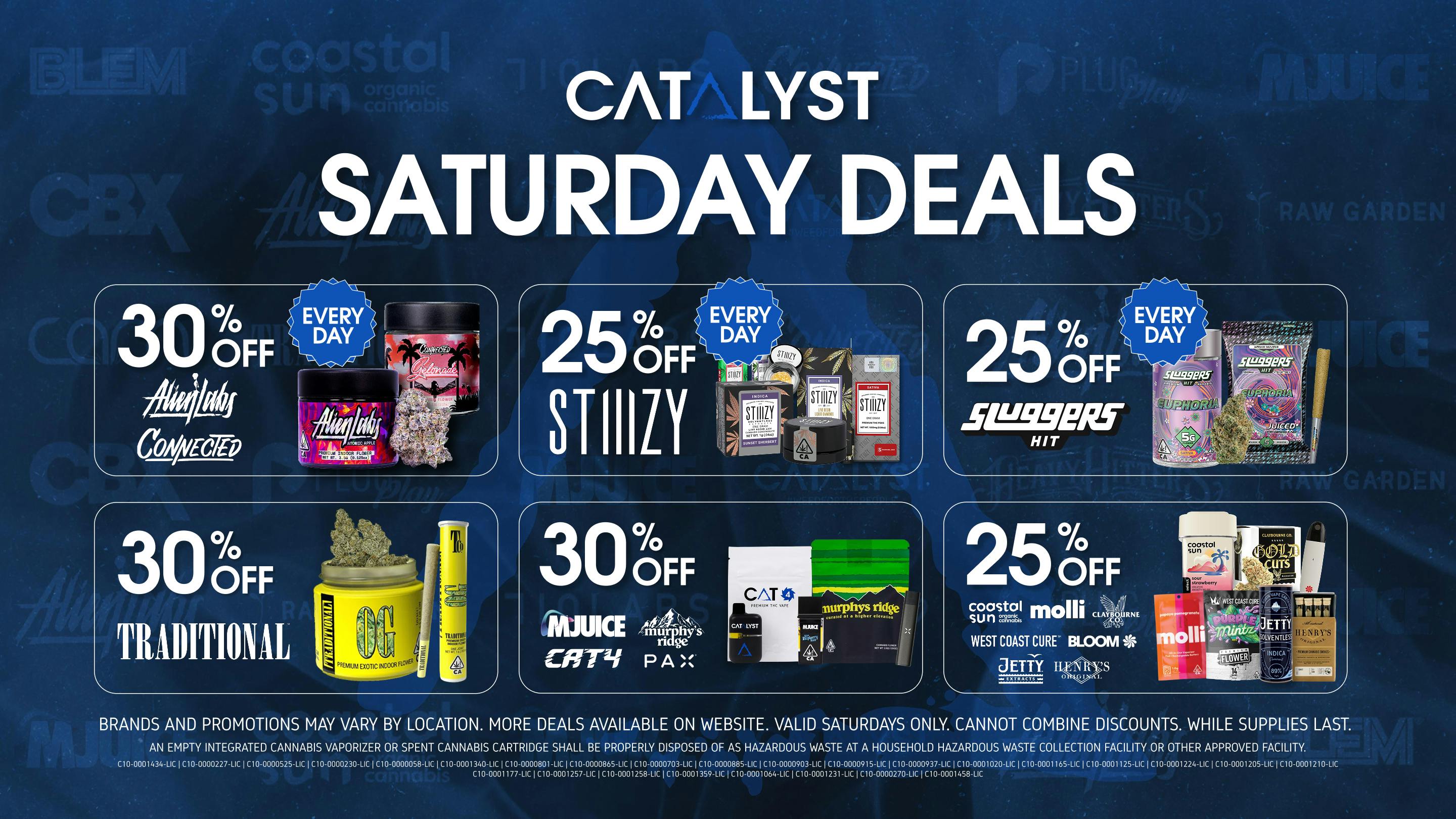 Catalyst Cannabis Dispensary San Bernardino Clean Green Saturday