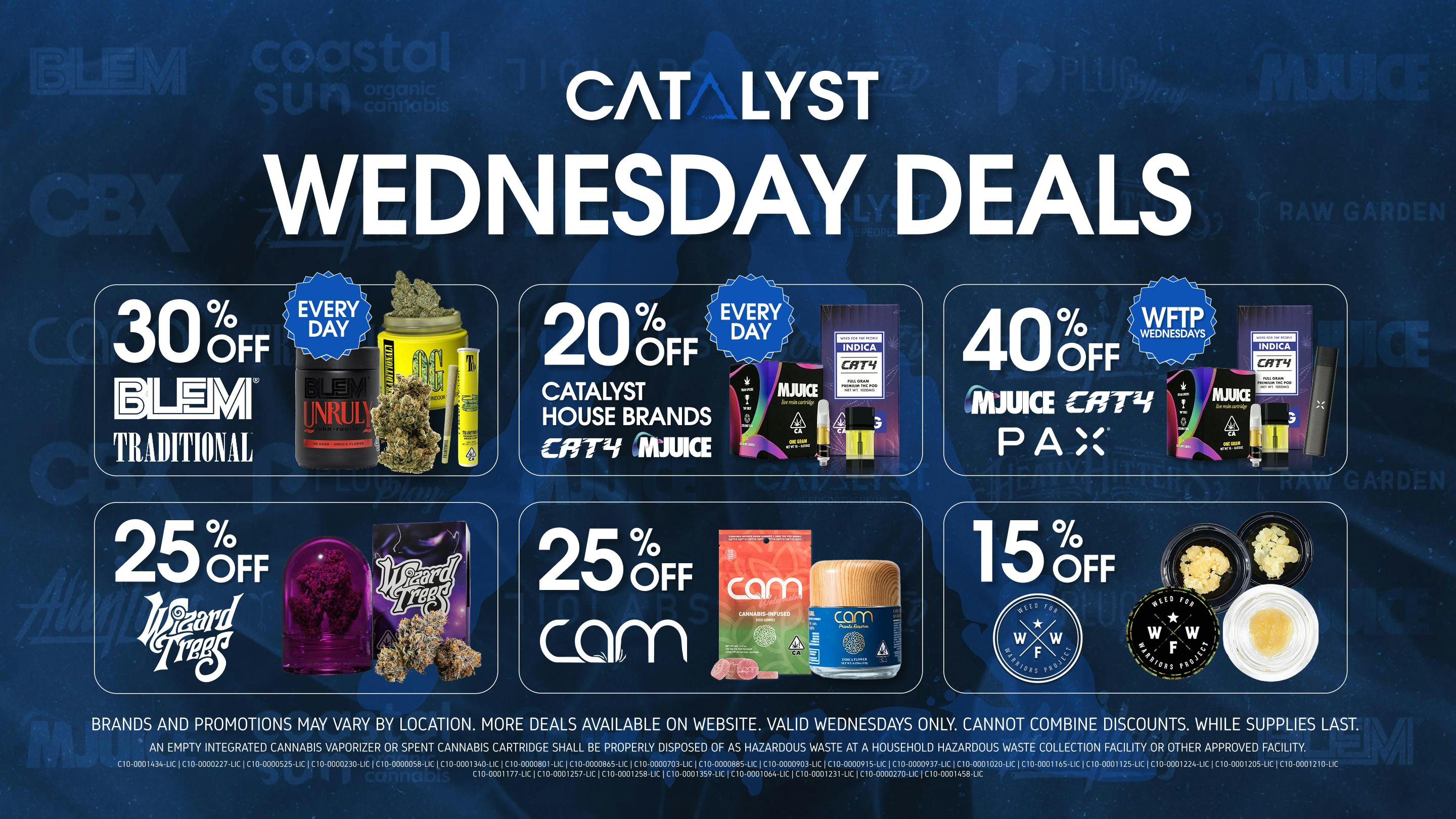 Catalyst Cannabis Dispensary Hawthorne Wednesday Deals
