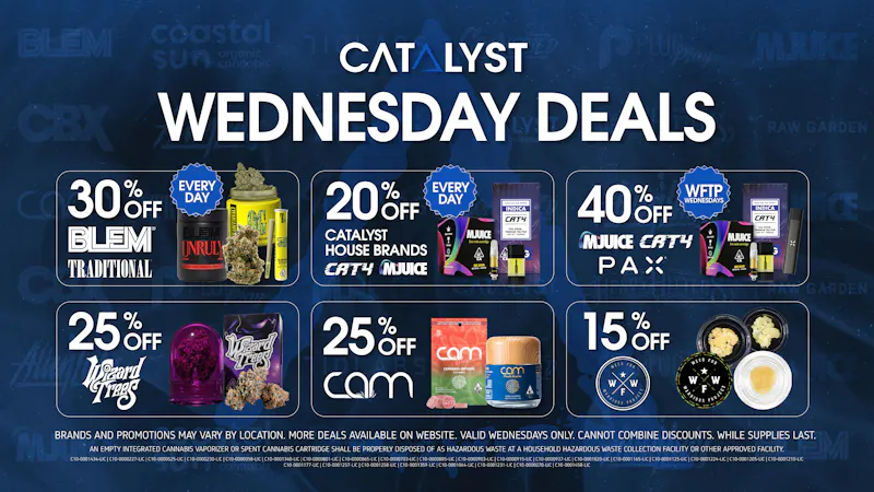 Catalyst Cannabis Dispensary Lynwood Wednesday Deals