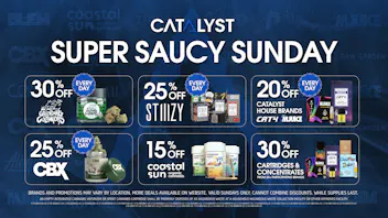 Catalyst Cannabis Dispensary Santa Ana Super Saucy Sunday
