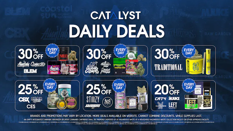 Catalyst Cannabis Dispensary Van Nuys Every Day Deals