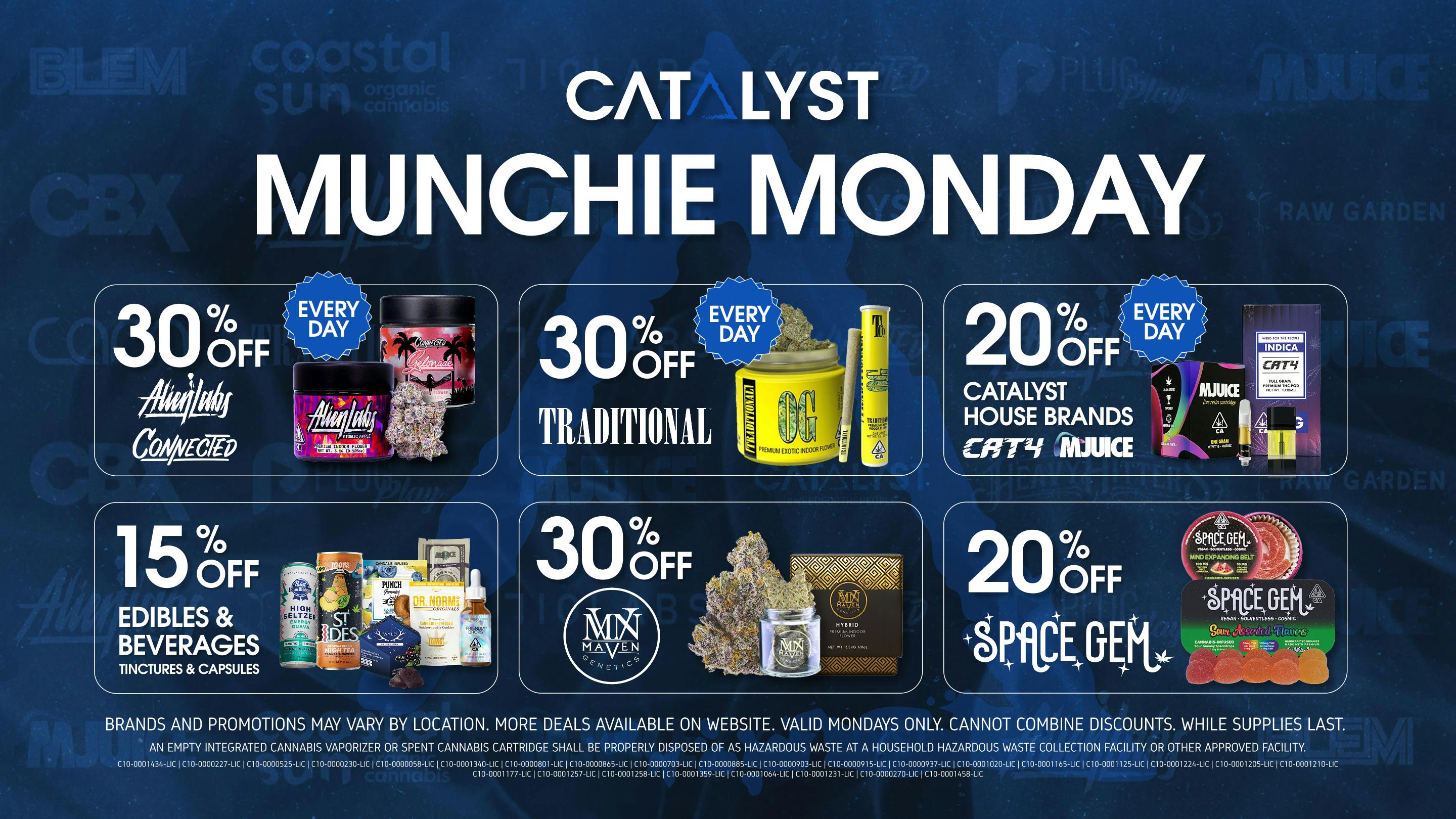 Catalyst Cannabis Dispensary Patterson Munchie Monday