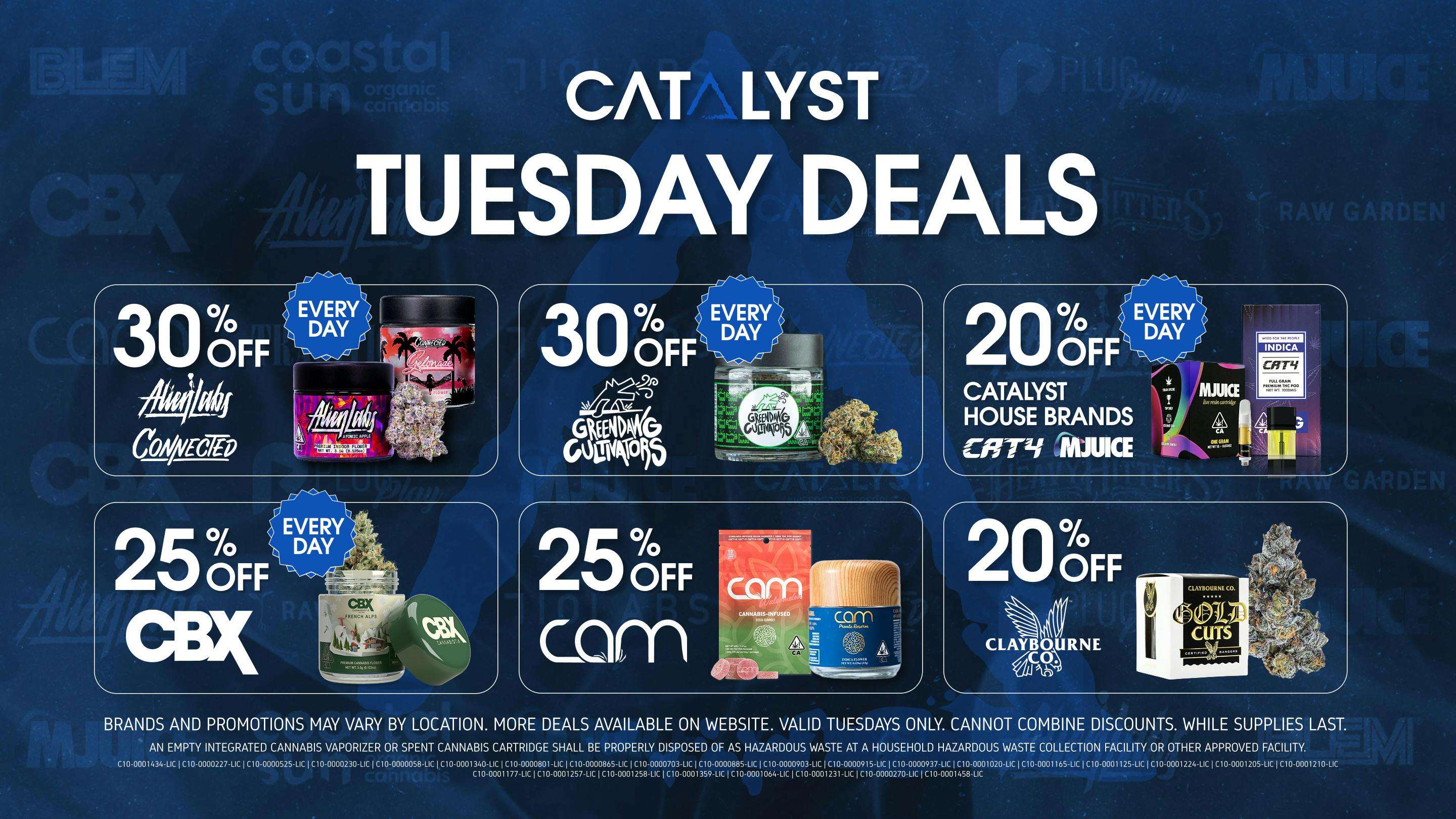 Catalyst Cannabis Dispensary - Antioch Tuesday Deals