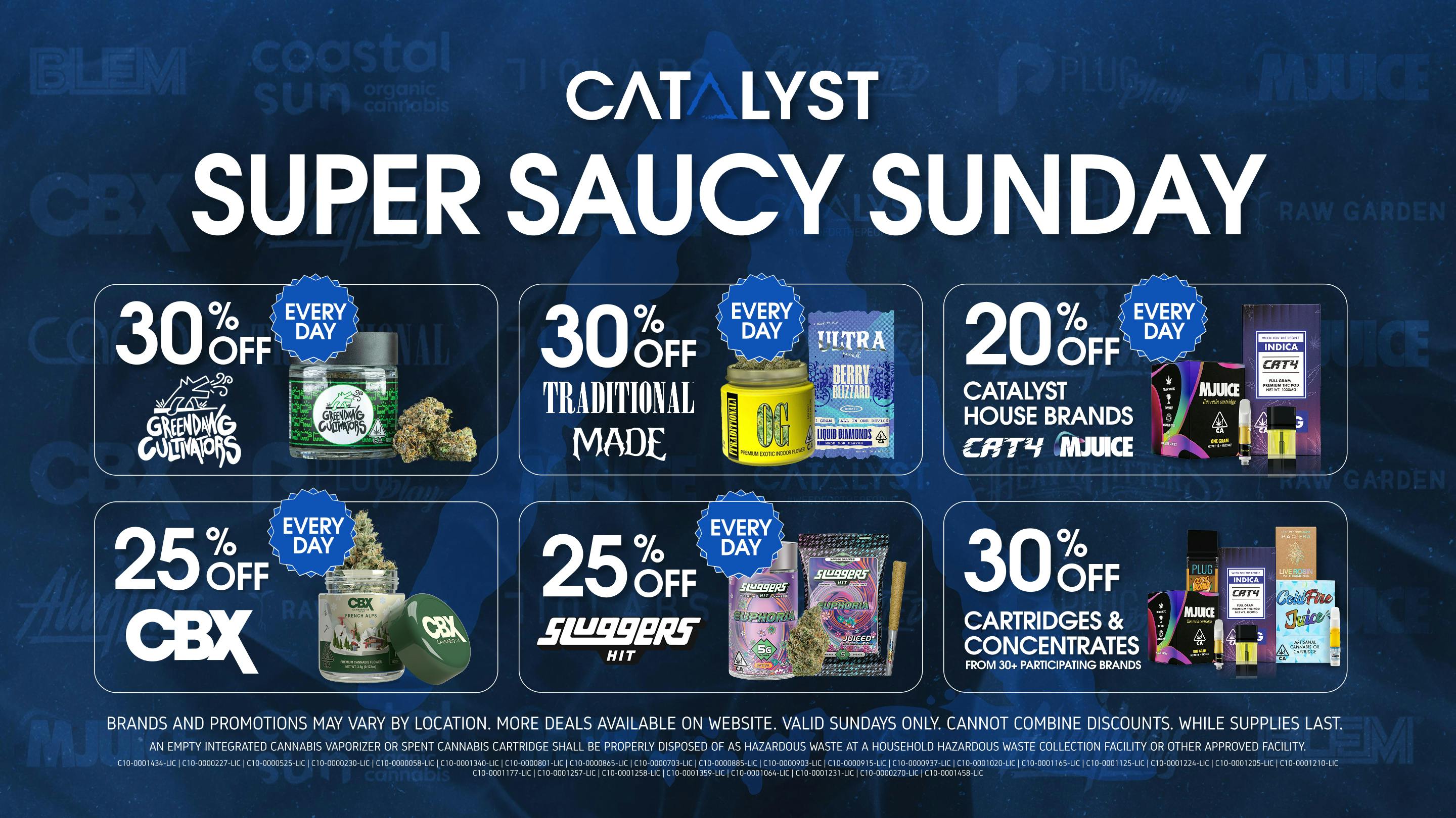 Catalyst Cannabis Dispensary Los Angeles - Silver Lake Super Saucy Sunday