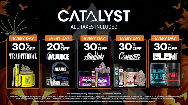 Catalyst Cannabis Dispensary Bellflower Featured Deals