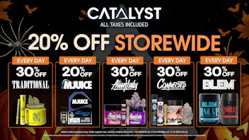 Catalyst Cannabis Dispensary - Antioch 20% Off Storewide