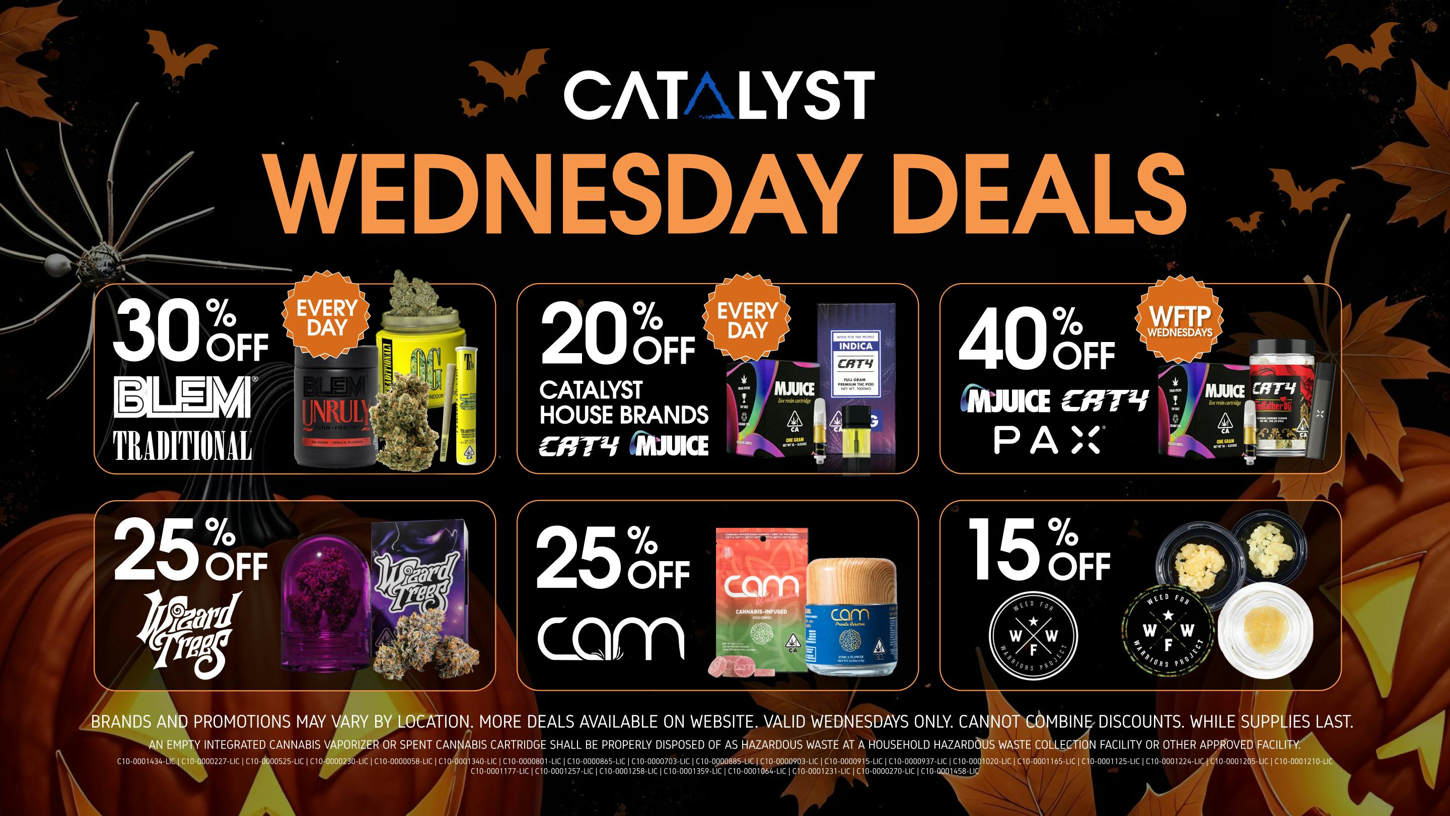 Catalyst Cannabis Dispensary Palm Desert Wednesday Deals