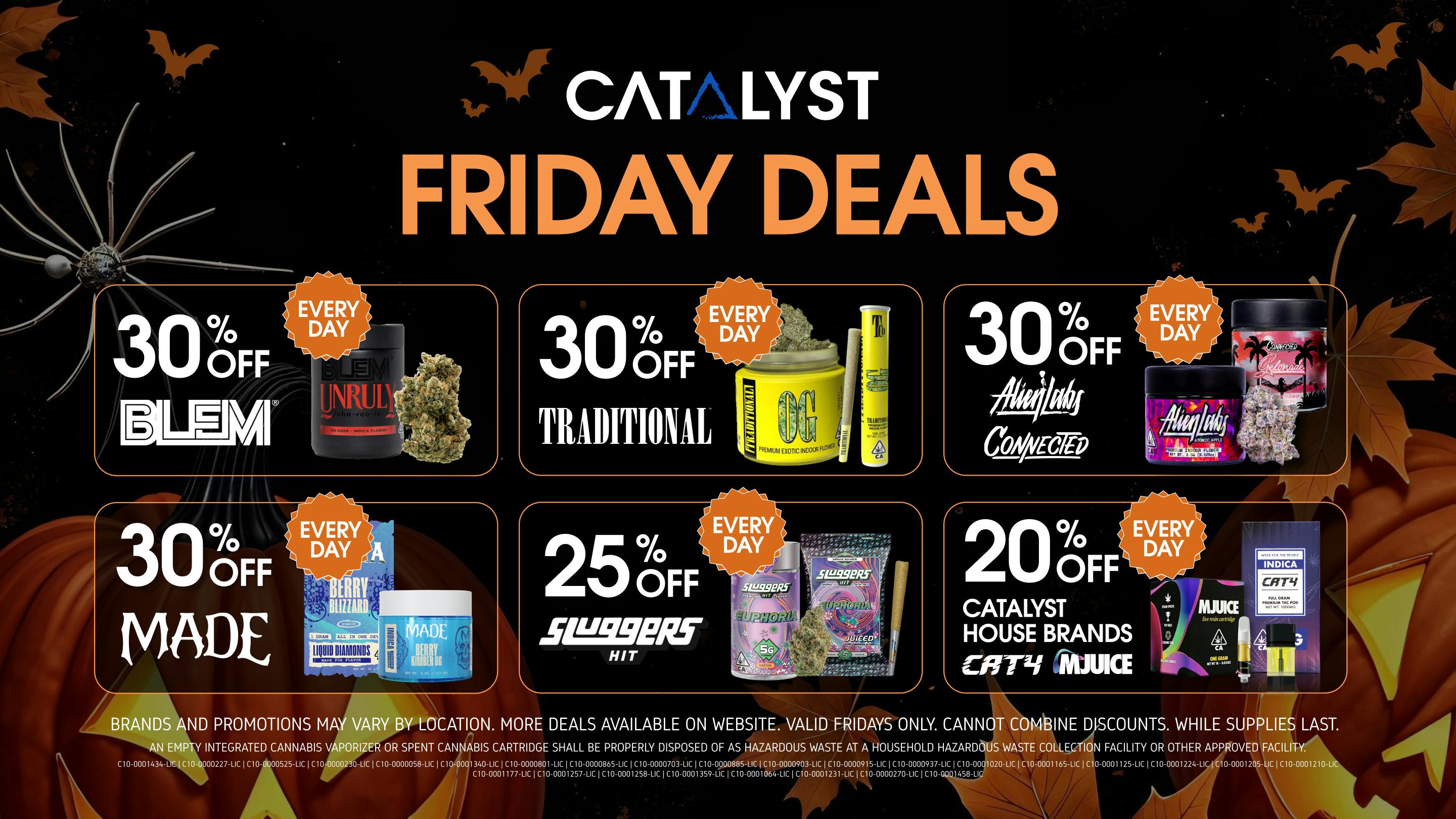 Catalyst Cannabis Dispensary Long Beach Retro Row Friday Deals