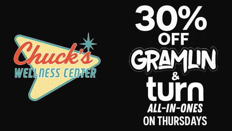 Chuck's Wellness Center - Taxes Included in Prices! 30% OFF ALL GRAMLIN & TURN AIO PRODUCTS!