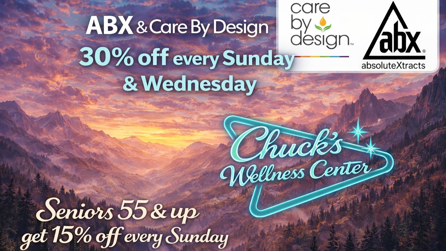 Chuck's Wellness Center - Taxes Included in Prices! 30% OFF SUNDAY WELLNESS SAVINGS!