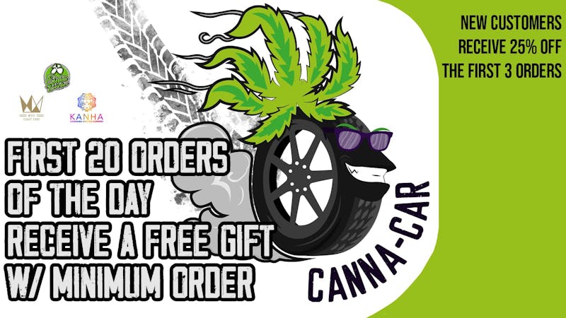Canna-Car FREE GIFT for first 20 customers