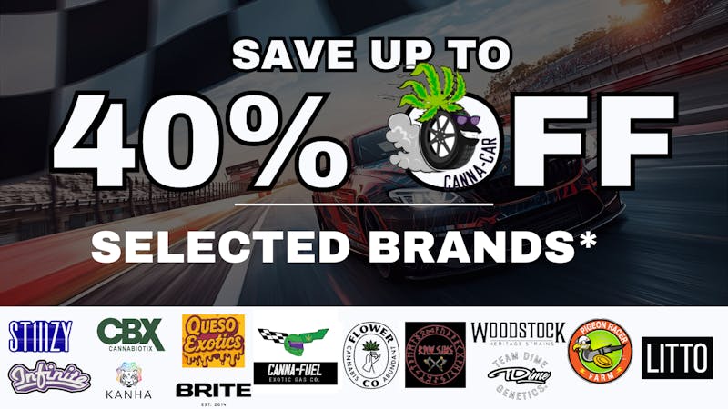 Canna-Car 40% OFF LISTED BRANDS