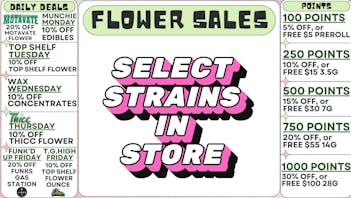 Okie OG Cannabis DAILY DEALS-BOGO 3.5 FLOWER OR 20% OFF 1ST TIME IN