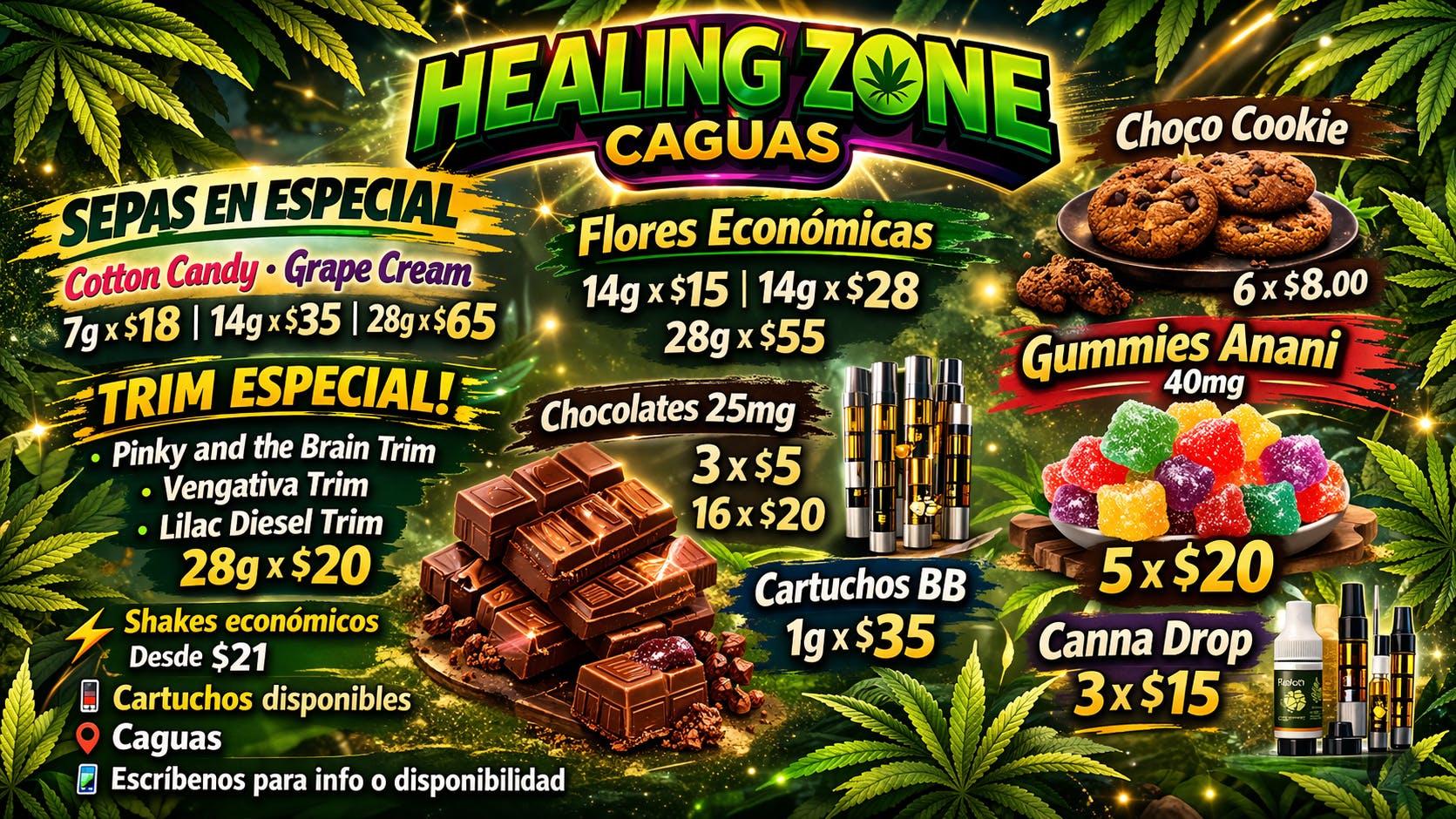 Healing Zone - Caguas Deals Abril 2026