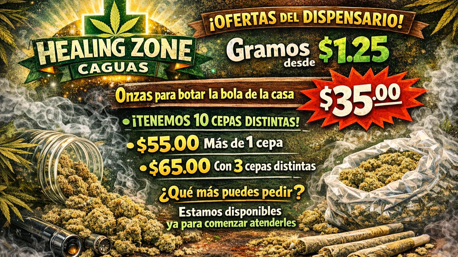 Healing Zone - Caguas Pre- 4/20 oferta