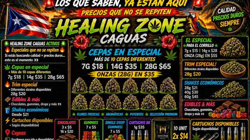 Healing Zone - Caguas El Spot de los precios duros de Caguas!