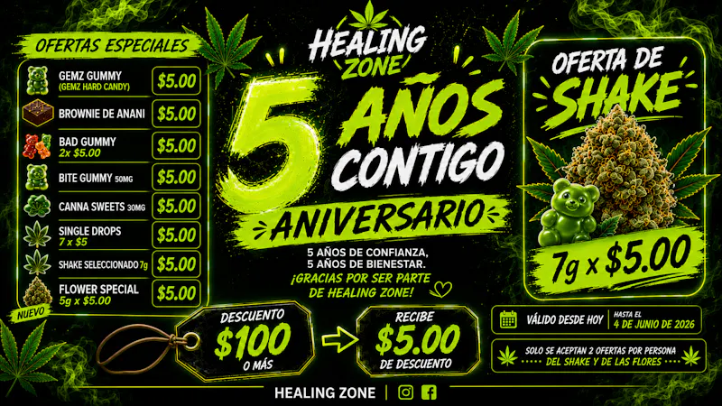 Healing Zone - Caguas Happy Aniversary 5 Años