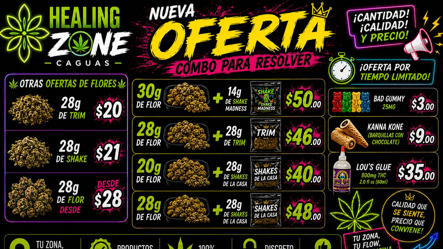 Healing Zone - Caguas Oferta De La Semana!!