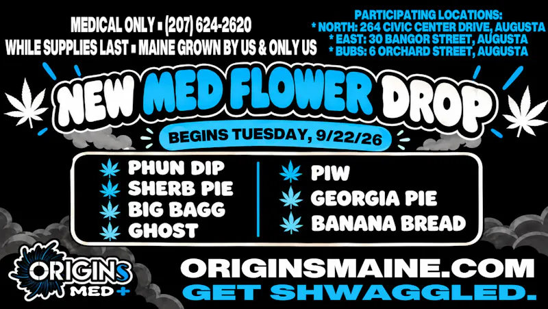 ORIGINs EAST - Medical ALL NEW 1 OZ. SHWAGGLE FLOWER BAGS!