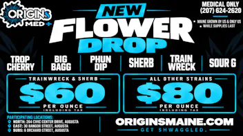 ORIGINs BUBs - Medical NEW FLOWER DROP AT ORIGINS MED – STARTING AT $60/