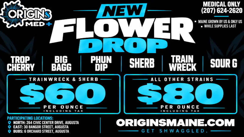ORIGINs NORTH - Medical NEW FLOWER DROP AT ORIGINS MED – STARTING AT $60/