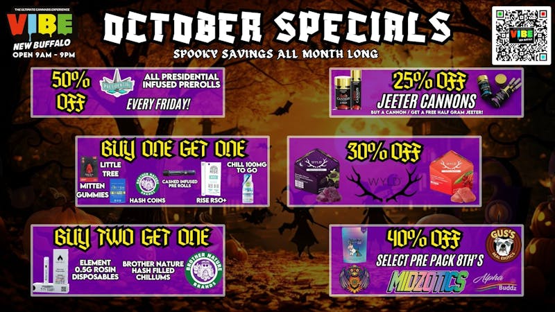 Vibe New Buffalo October Savings