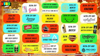Vibe - Quincy Friday - Monday | Weekend Deals 10/10-10/13!