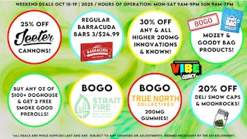 Vibe - Quincy Weekend Deals! 10/18-10/19